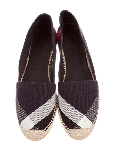 Burberry Hodgeson Espadrille Flats 